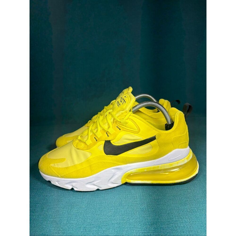 Nike Air Max 270 React 'Opti Yellow' • Size 10 US women (42 EUR) • SKU CZ9370-70